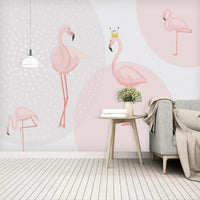 Thumbnail for Papier Peint Flamant Rose Pas Cher | Le Petit Intissé