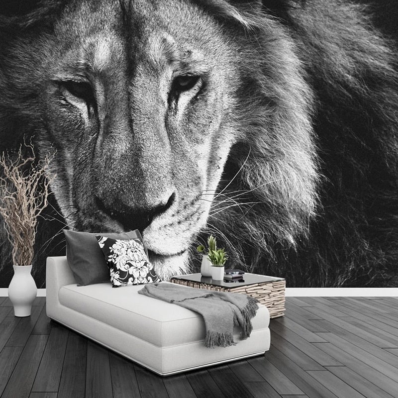 Papier Peint Noir et Blanc Sur Mesure | Le Petit Intissé