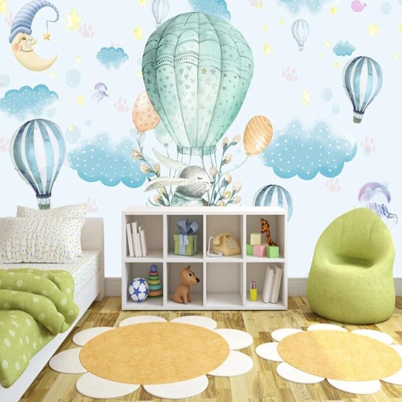 Papier Peint avec Lapin | Le Petit Intissé