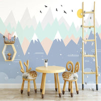 Thumbnail for Papier Peint Montagne Scandinave | Le Petit Intissé