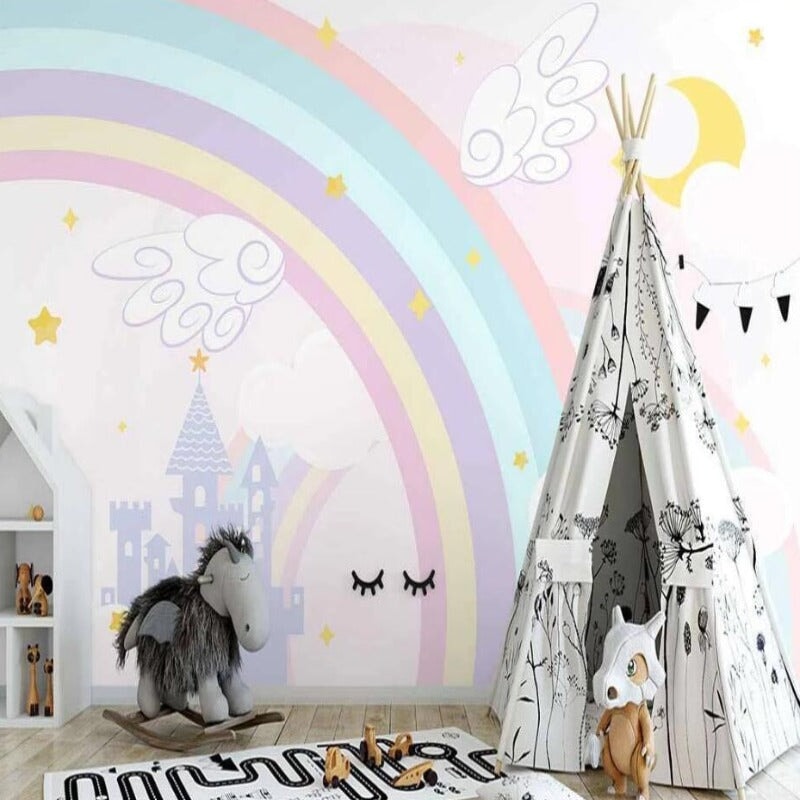 Papier Peint pour Chambre de Princesse | Le Petit Intissé