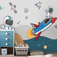 Thumbnail for Papier Peint Panoramique Astronaute | Le Petit Intissé