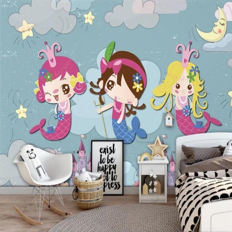 Papier Peint Fille 2 ans | Le Petit Intissé