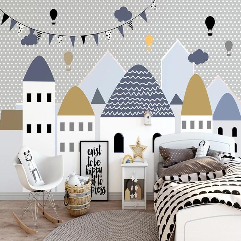 Papier Peint Village | Le Petit Intissé