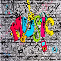 Thumbnail for Papier Peint Musique <br/> Couleur Forte