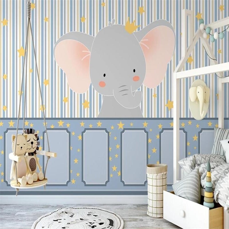 Papier Peint Animaux <br/> Eléphant Princier