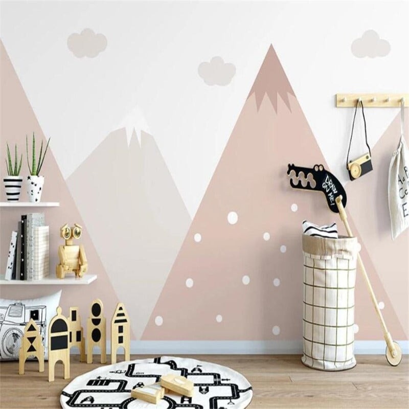 Papier Peint Beige Chambre Bébé | Le Petit Intissé