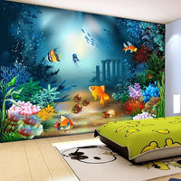 Thumbnail for Papier Peint Marin <br/> Poisson Corail
