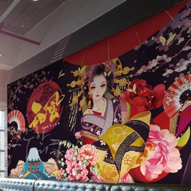 Papier Peint Inspiration Japonaise | Le Petit Intissé