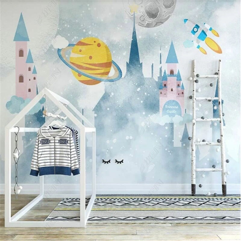 Décoration Chambre Fille Espace | Le Petit Intissé