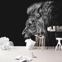 Thumbnail for Papier Peint Noir Animaux | Le Petit Intissé