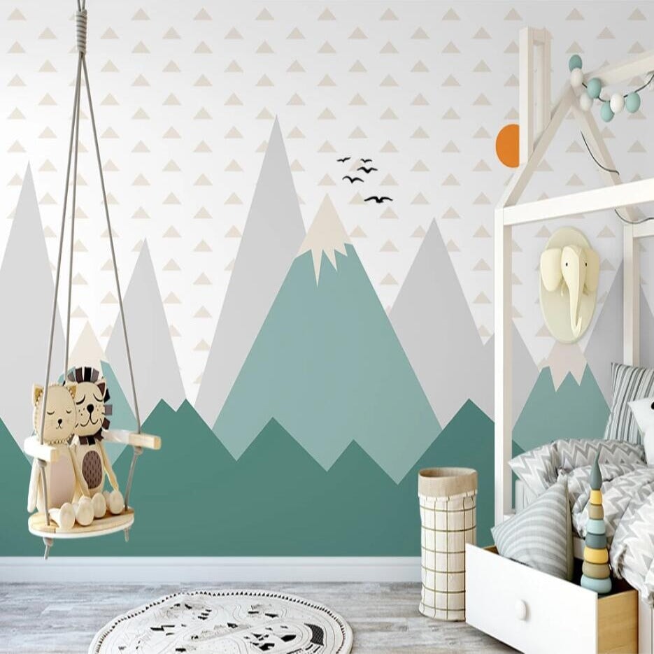 Papier Peint Garçon Classique <br/> Horizon