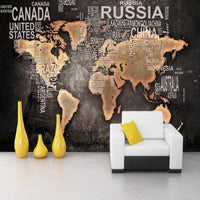 Thumbnail for Papier Peint Mappemonde Vintage | Le Petit Intissé