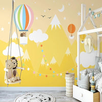 Thumbnail for Papier Peint Jaune Bébé | Le Petit Intissé