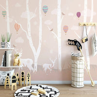 Thumbnail for Papier Peint Forêt Rose | Le Petit Intissé