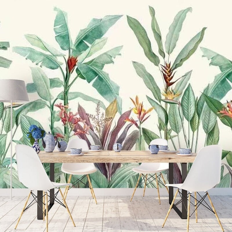 Papier Peint Tropical Chambre Bébé | Le Petit Intissé