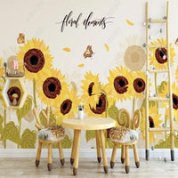 Thumbnail for Papier Peint Tournesol | Le Petit Intissé