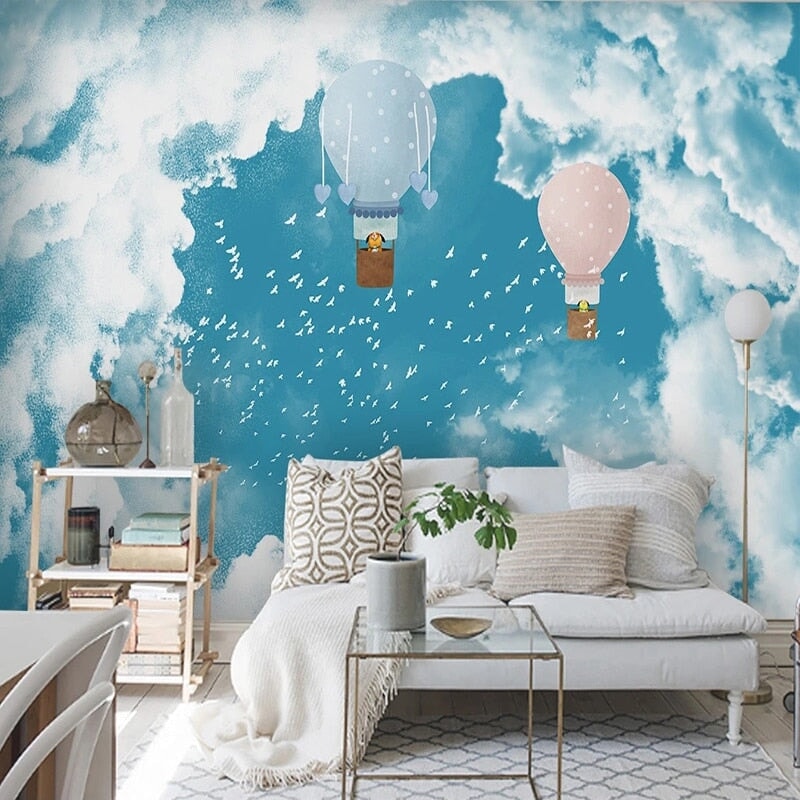 Papier Peint Nuage Pas Cher | Le Petit Intissé