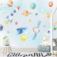 Thumbnail for Déco Chambre Garçon Fusée | Le Petit Intissé