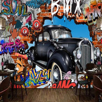 Thumbnail for Déco Chambre Graffiti Papier Peint | Le Petit Intissé