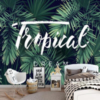 Thumbnail for Papier Peint Tropical Tête de Lit | Le Petit Intissé