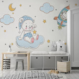 Papier Peint Fresque Chambre Bébé | Le Petit Intissé