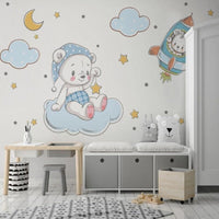 Thumbnail for Papier Peint Fresque Chambre Bébé | Le Petit Intissé