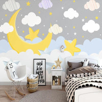 Thumbnail for Papier Peint avec Nuages | Le Petit Intissé