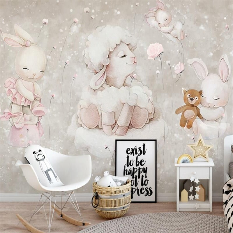 Papier Peint Mouton | Le Petit Intissé