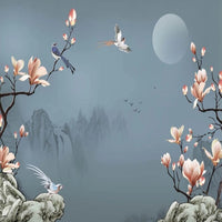 Thumbnail for Papier Peint Oiseaux Japonais | Le Petit Intissé