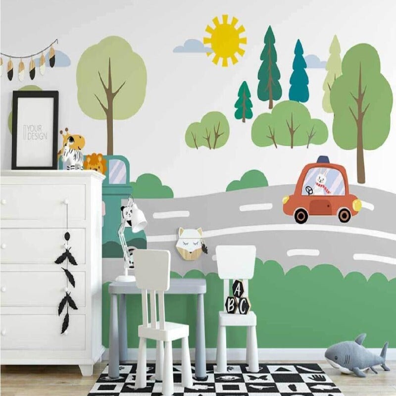 Décoration Chambre Bébé Thème Voiture | Le Petit Intissé