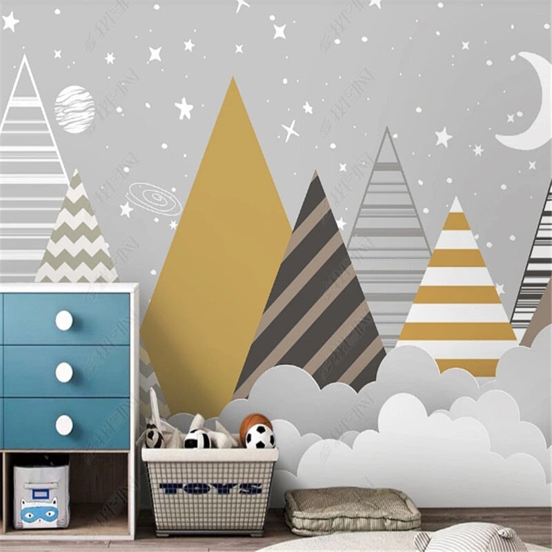 Papier Peint 3D Chambre Garçon | Le Petit Intissé