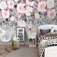 Thumbnail for Papier Peint Fleur <br/> Grosse Fleur Vintage