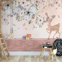 Thumbnail for Papier Peint Fleur Petite Fille | Le Petit Intissé