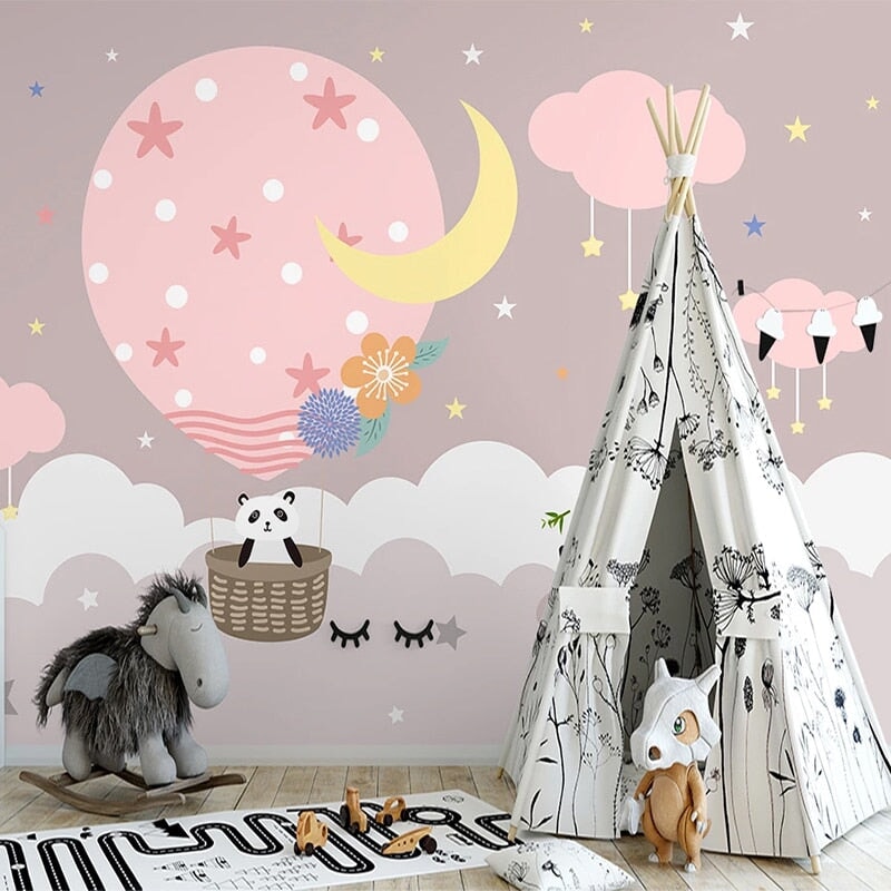 Papier Peint Design Chambre Fille | Le Petit Intissé