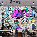 Papier Peint Graffiti pas Cher | Le Petit Intissé