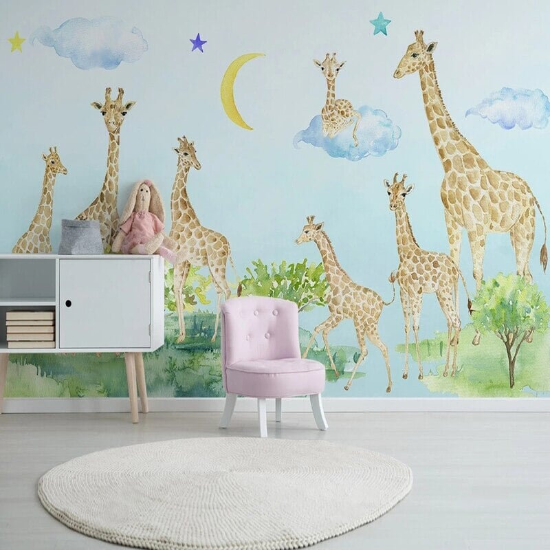 Déco Chambre Bébé Thème Girafe | Le Petit Intissé