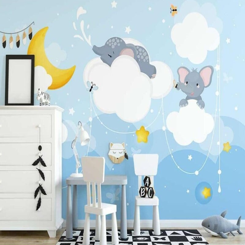 Chambre Bébé Garçon Eléphant | Le Petit Intissé