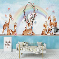 Thumbnail for Papier Peint Panoramique Cerf | Le Petit Intissé