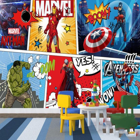 Papier Peint Marvel Avengers | Le Petit Intissé