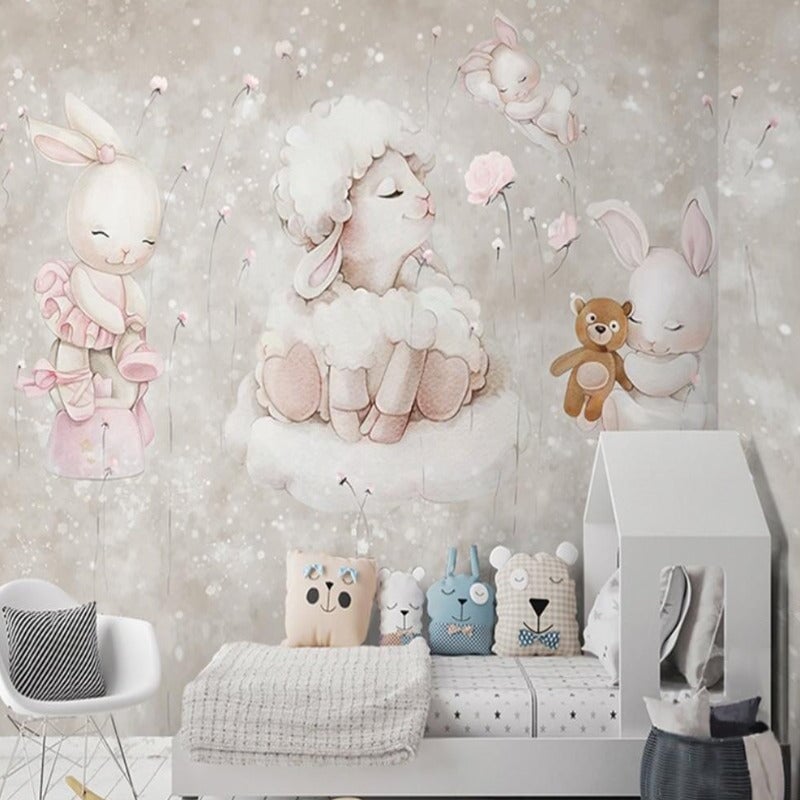 Papier Peint Mouton | Le Petit Intissé