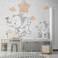 Thumbnail for Chambre Bébé Thème Eléphant | Le Petit Intissé