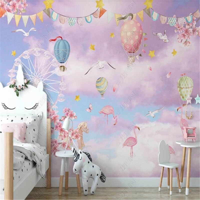 Papier Peint Fille Pas Cher | Le Petit Intissé