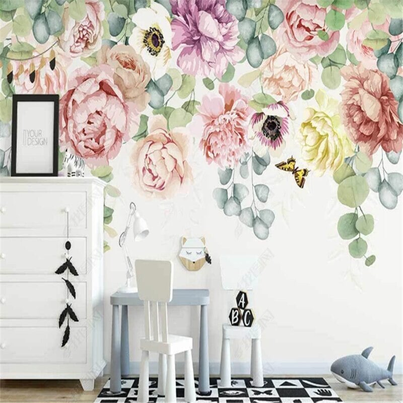 Tapisserie Fille Fleur | Le Petit Intissé