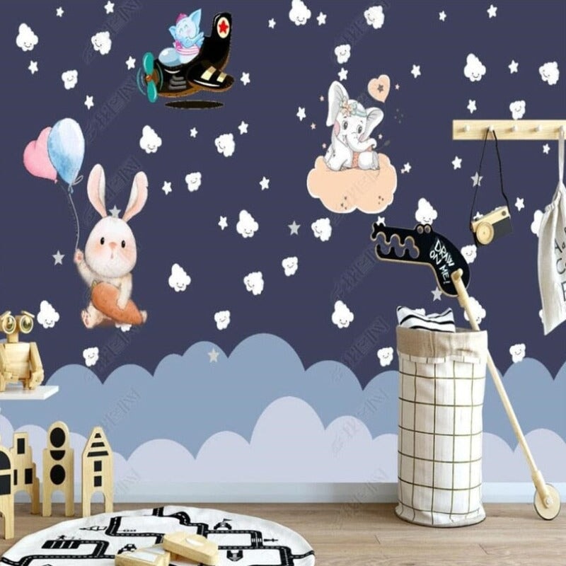 Papier Peint Enfant Chambre | Le Petit Intissé