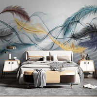 Thumbnail for Papier Peint 3D Plume | Le Petit Intissé