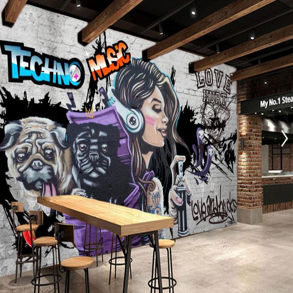 Chambre Graffiti Ado | Le Petit Intissé