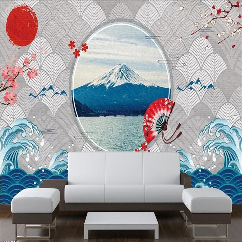 Papier Peint Mont Fuji | Le Petit Intissé