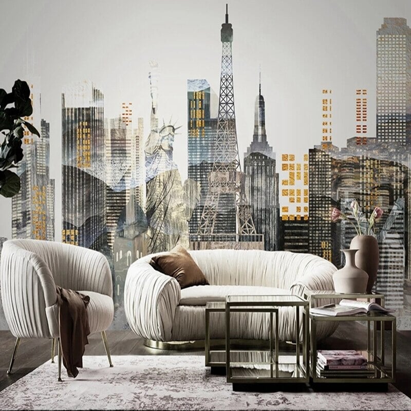 Papier Peint Villes du Monde | Le Petit Intissé