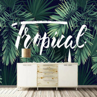 Thumbnail for Papier Peint Tropical Tête de Lit | Le Petit Intissé